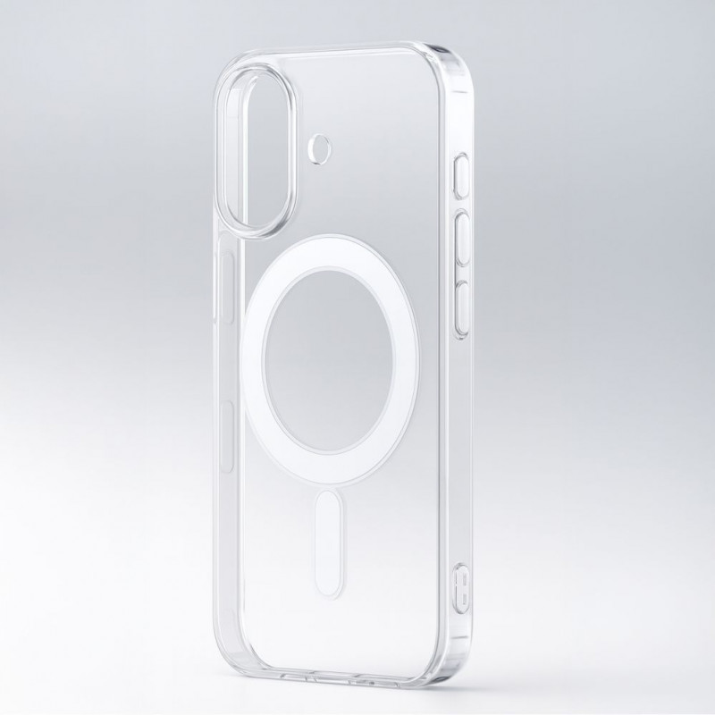 Hurtel Ultra Clear puzdro s MagSafe pre Samsung Galaxy S25 Edge - transparentné