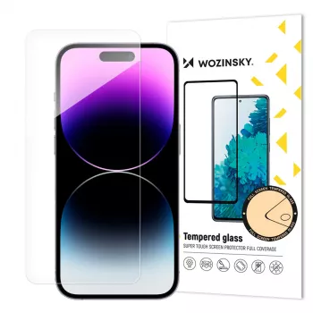 Wozinsky 9H ochrana displeja pre Apple iPhone 15 Pro Max, transparentná