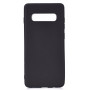 GreenGo matné TPU puzdro pre Samsung Galaxy S10 Plus, čierna