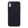 Evelatus Apple iPhone X/Xs nano silikónové puzdro Soft Touch TPU čierna