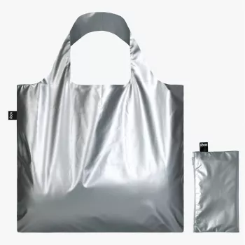 LOQI Metallic Bag – strieborná