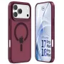 3mk Hardy Hazy MagCase pre Apple iPhone 17 Pro Max / 18 Pro Max, bordová