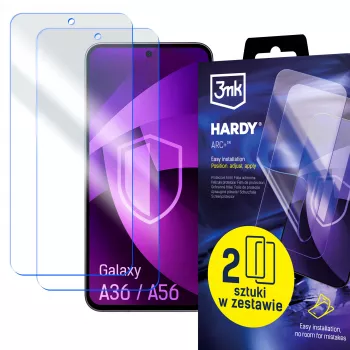 3mk Hardy ARC+ 4-vrstvová ochranná fólia displeja pre Samsung Galaxy A36 / A56