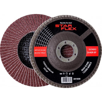 PSG Star Flex T29 lamelový brúsny kotúč pre oceľ, 125 x 22 mm, zrnitosť 60 (TLS1252260)