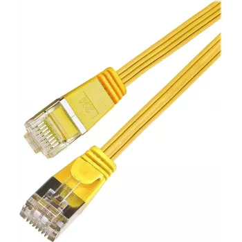 Wirewin Slim Cat6 U/FTP patch kábel RJ45, 2 m, žltý