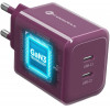 Forcell F-Energy GaN III VT-60 60W PD QC 4.0+ 2x USB-C bordové napájací zdroj + USB-C kábel