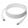 dbramante1928 USB kábel USB-C na USB-C, 3 m, 100 W, biely