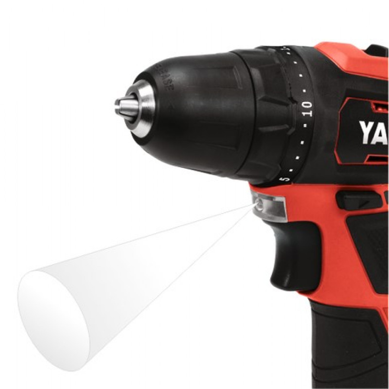 YATO YT-82901 akumulátorová vŕtačka-skrutkovač, 12 V, 30 Nm, 1 x 2,0 Ah Li-Ion