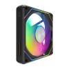 Darkflash Gauss G24 120 mm ARGB PWM ventilátor do skrine, čierny