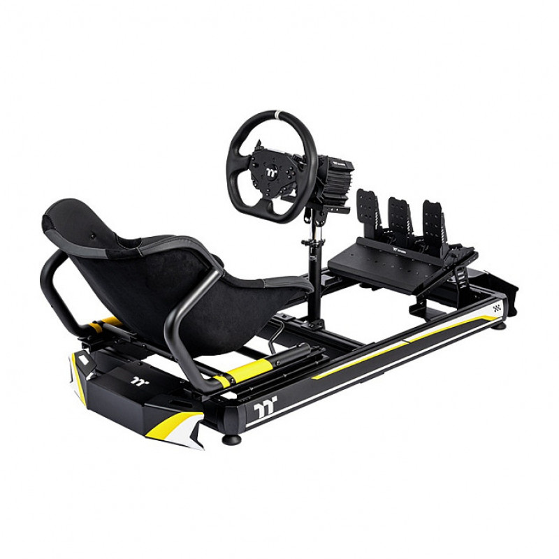 Thermaltake GK500 kokpit pre simulátor pretekov go-kart, čierny