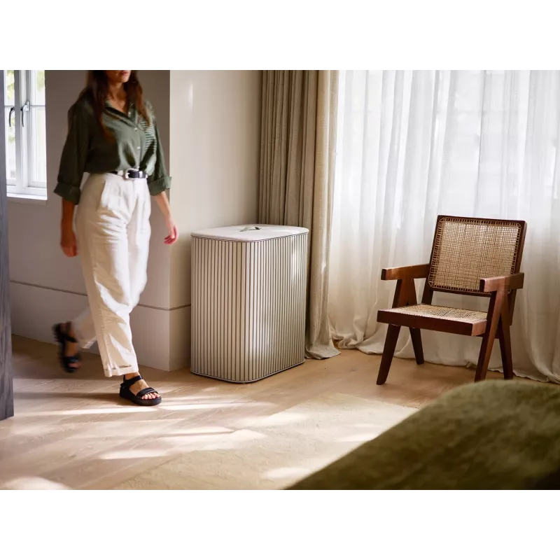 Joseph Joseph Tota Twin Luxe 90L triedička bielizne, ecru