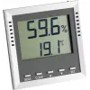 TFA Dostmann KLIMA GUARD termo-hygrometer, strieborná (30.5010.54.K)