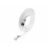 Wirewin Slim Cat6 U/FTP patch kábel RJ45, 7,5 m, biely