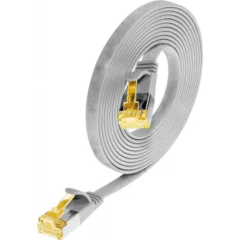 Wirewin Slim Cat6a U/FTP patch kábel RJ45, 0,5 m, sivá