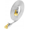 Wirewin Slim Cat6a U/FTP patch kábel RJ45, 0,25 m, biela