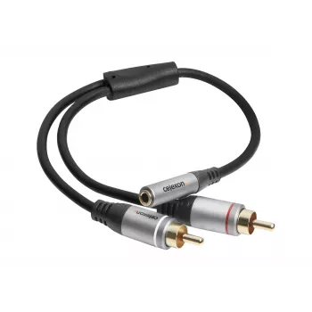 celexon Professional 2x Cinch na stereo jack M/F audio adaptér