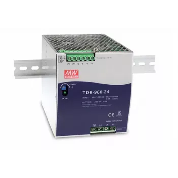 MEAN WELL TDR-960-24 napájací zdroj na lištu, 24 V DC, 40 A, 960 W