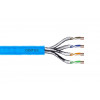 Digitus Cat6a U/FTP inštalačný kábel, 100 m, modrý, LSZH, simplex