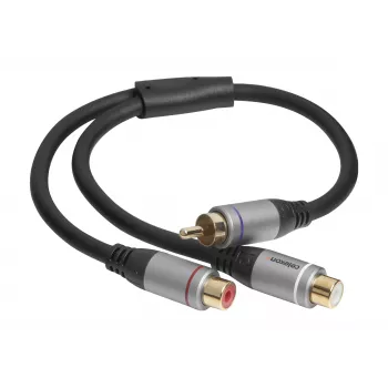 celexon Cinch na 2x M/F audio adaptér, Professional Line