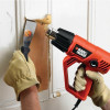 Black+Decker KX2001K teplovzdušná pištoľ, 2000 W, 50–450 °C / 90–600 °C