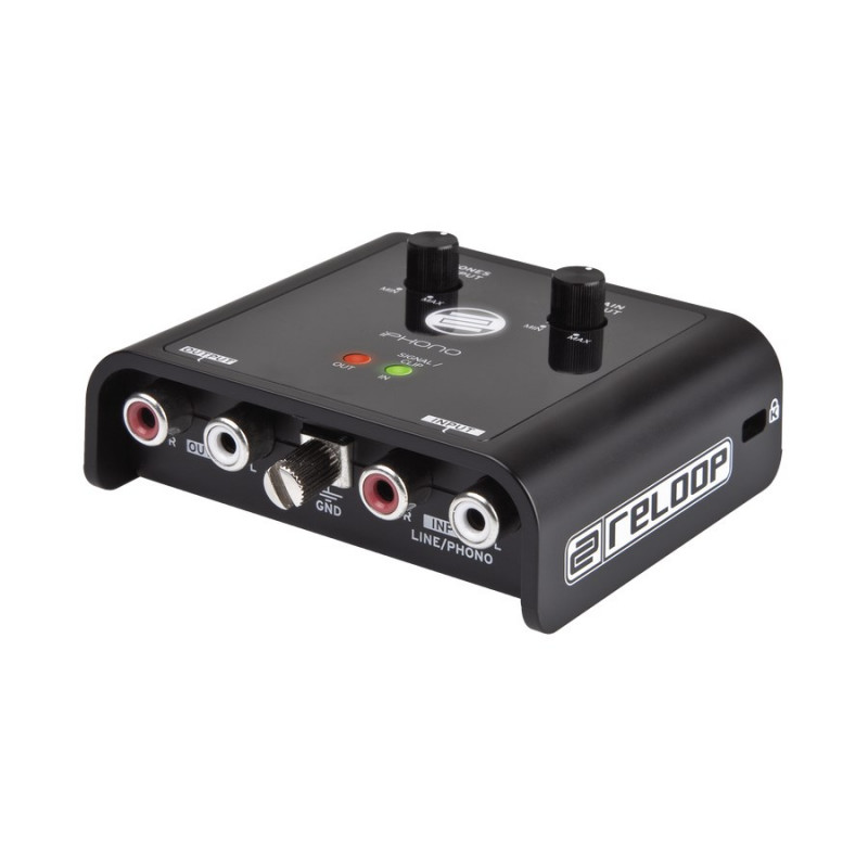 Reloop iPhono 2 audio rozhranie, 16-bit, čierna