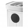 ZWILLING 1026082 obdĺžnikové nádoby na potraviny, 5,4 l, transparentná/biela, 5 ks