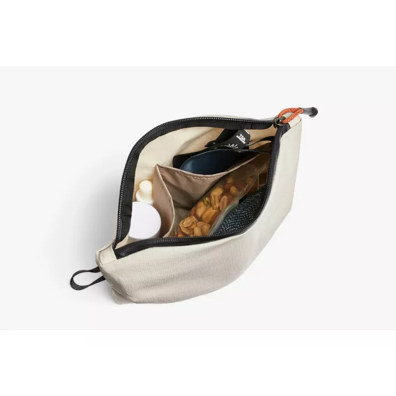 Bellroy Lite Pouch Duo, sada 2 cestovných organizérov (18 x 27 x 1,5 cm, 8 x 23 x 6 cm), Ash