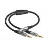 celexon Professional 2x stereo jack audio adaptér, samec/samica