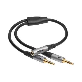 celexon Professional 2x stereo jack audio adaptér, samec/samica