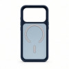 Evelatus Silver-Shield Skin Feel 2-in-1 MagSafe puzdro pre Apple iPhone 18 Pro, tmavomodrá