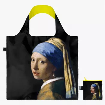 LOQI taška Johannes Vermeer – Dievča s perlovou náušnicou Neon