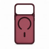 Evelatus Silver-Shield Skin Feel 2-in-1 MagSafe puzdro pre Apple iPhone 18 Pro Max, burgundská