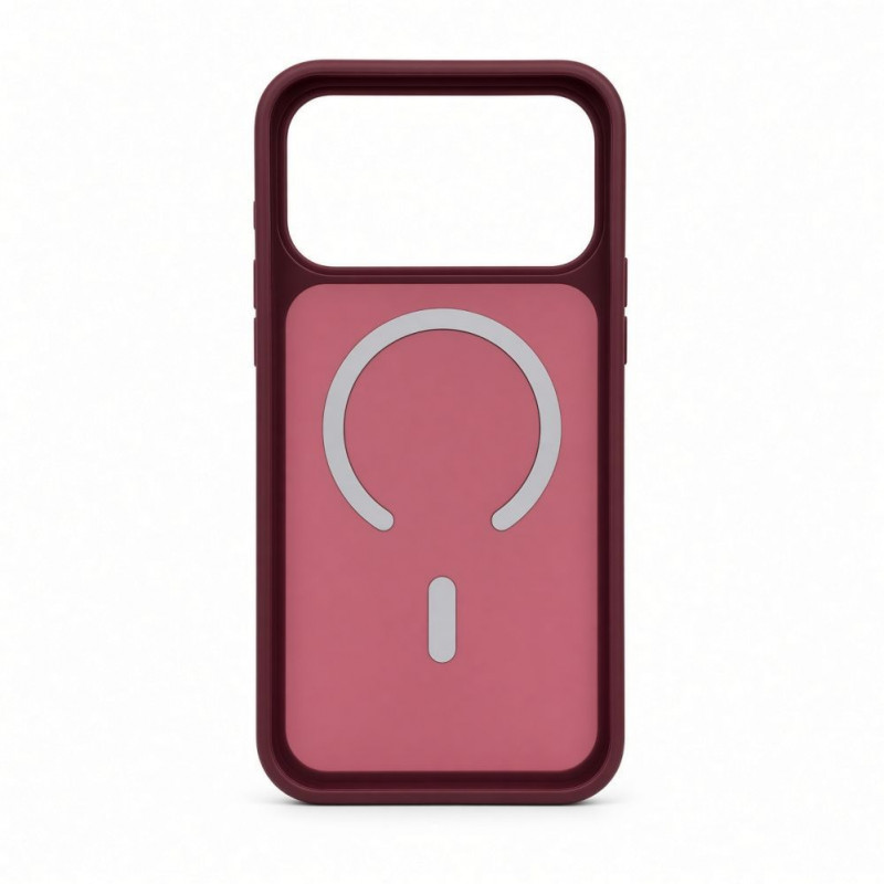 Evelatus Silver-Shield Skin Feel 2-in-1 MagSafe puzdro pre Apple iPhone 18 Pro Max, burgundská