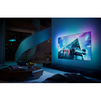 Philips 65OLED761/12 65 palcov (164 cm) 4K UHD TV, Ambilight 3-stranný, 120 Hz, čierny