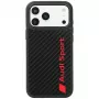 Audi R8 Carbon Fiber MagSafe puzdro pre iPhone 18 Pro Max / 17 Pro Max, čierna