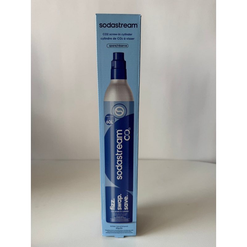 SodaStream Alcojet CO2 náhradná fľaša s plynom, modrá