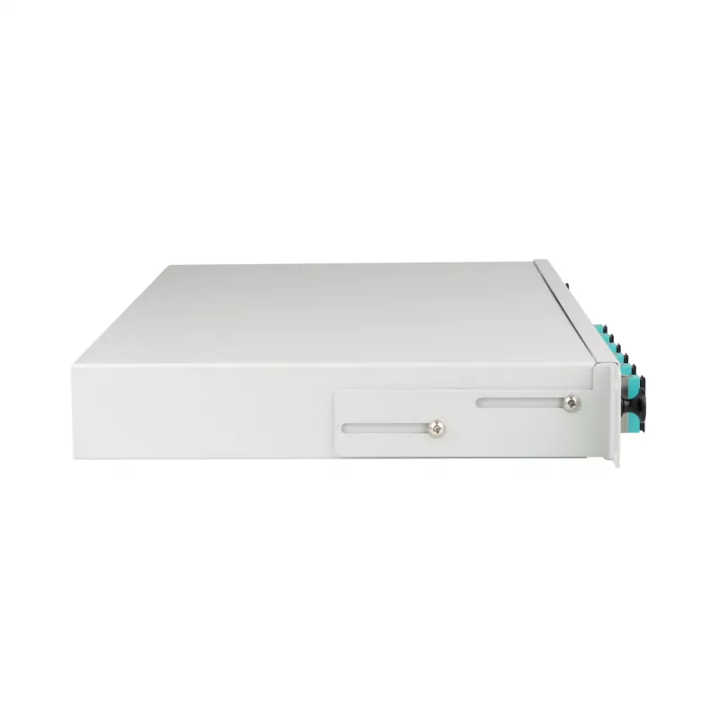EFB Elektronik výsuvná spájacia krabica SC 50/125 µm OM3, 12 pigtailov, 6 spojok
