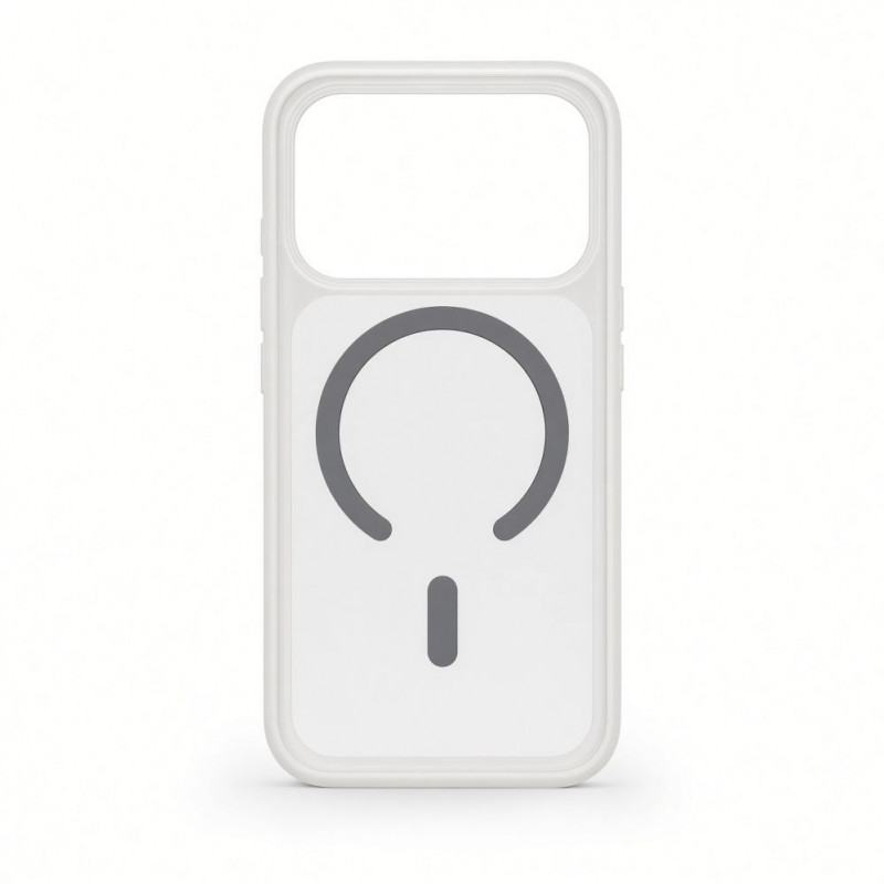 Evelatus Silver-Shield Skin Feel 2-in-1 MagSafe kryt pre Apple iPhone 18 Pro, matne transparentný