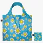 LOQI Smiley taška – Flowers Blue