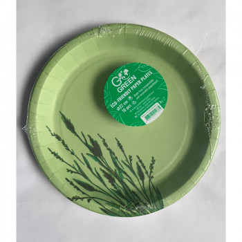 Gogreen Reed Go Green ekologické papierové taniere Ø22 cm 10 ks