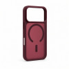 Evelatus Silver-Shield Skin Feel 2-in-1 MagSafe puzdro pre Apple iPhone 18 Pro, burgundské