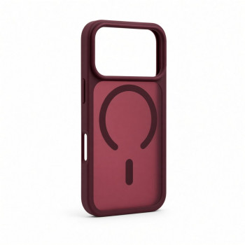 Evelatus Silver-Shield Skin Feel 2-in-1 MagSafe puzdro pre Apple iPhone 18 Pro, burgundské