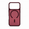Evelatus Silver-Shield Skin Feel 2-in-1 MagSafe puzdro pre Apple iPhone 18 Pro, burgundské