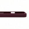 Evelatus Silver-Shield Skin Feel 2-in-1 MagSafe puzdro pre Apple iPhone 18 Pro, burgundské