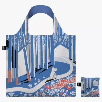 LOQI Moomin taška – Blue Forest