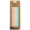 Asi Collection papierové smoothie slamky, Ø8 mm, 21 cm, 20 ks
