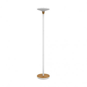 UNiLUX stojacia lampa 44,6 W biela/bambus