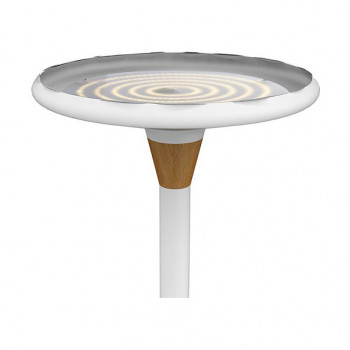 UNiLUX stojacia lampa 44,6 W biela/bambus