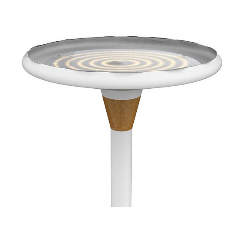 UNiLUX stojacia lampa 44,6 W biela/bambus