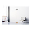 UNiLUX stojacia lampa 44,6 W biela/bambus